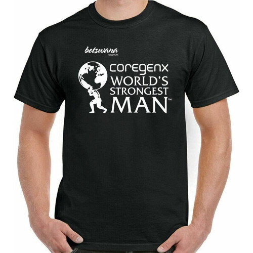 XIKANGGMEI Eddie Hall Worlds Wait Man t-Shirt Worn by 2017 wsm Gym Workout top