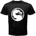 New Mortal Kombat Logo Tournament Movie LIU Kang Men's Black T-Shirt