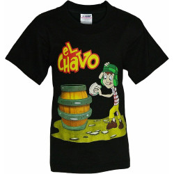 XIKANGGMEI El Chavo del Ocho Shirts Black