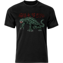 XIKANGGMEI Gamera Japanese Kaiju Legends T Shirt Black