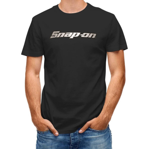 Snap-on T-Shirt Unisex Black Mens Tee L Snap-on T-Shirt Unisex Black Mens Tee L