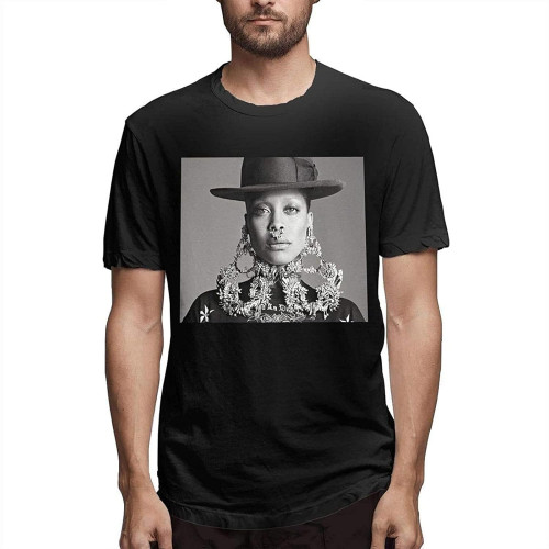 Erykah Badu Man Cotton Fashion Short Sleeve Tshirt Men's Men Cute Juniors Tops Men Tee Funny T Shirt Erykah Badu Man Cotton Fashion Short Sleeve Tshirt Men's Men Cute Juniors Tops Men Tee Funny T Shirt