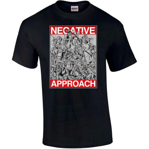 POLDBBs Negative Approach T Shirt by Brian Walsby. Limited to 300, Punk, Rare. Black POLDBBs Negative Approach T Shirt by Brian Walsby. Limited to 300, Punk, Rare. Black