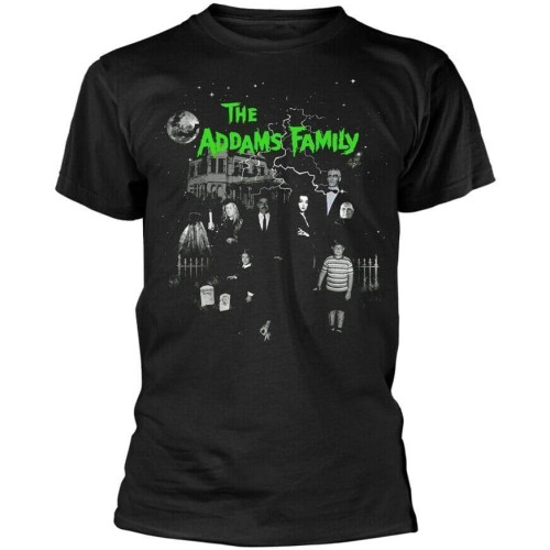 POLDBBs Addams Family House by Addams Family, The T-Shirt Quality Black POLDBBs Addams Family House by Addams Family, The T-Shirt Quality Black