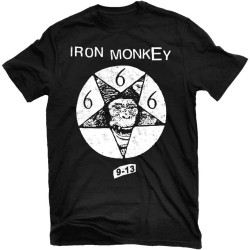 POLDBBs Iron Monkey 9-13 T-Shirt New! Relapse Records TS4516 Black