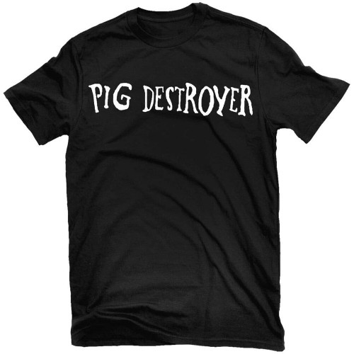 POLDBBs Pig Destroyer Logo T-Shirt New! Relapse Records TS2775 Black
