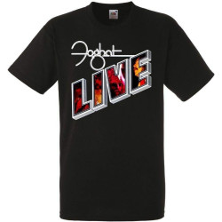 Foghat Live Mens Unisex Black Rock T-Shirt Sizes S-XXXL