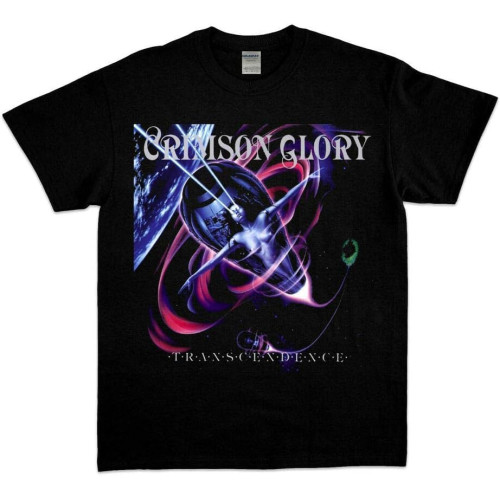POLDBBs Crimson Glory Transcendence Heavy Metal Band Men's Black t Shirt Size s to 2XL POLDBBs Crimson Glory Transcendence Heavy Metal Band Men's Black t Shirt Size s to 2XL