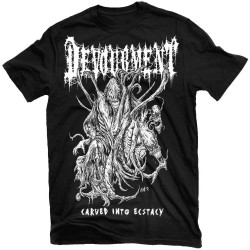 POLDBBs DEVOURMENT Carved Into Ecstasy T-Shirt New! Relapse Records TS4280 Black