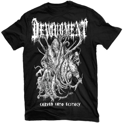 POLDBBs DEVOURMENT Carved Into Ecstasy T-Shirt New! Relapse Records TS4280 Black POLDBBs DEVOURMENT Carved Into Ecstasy T-Shirt New! Relapse Records TS4280 Black