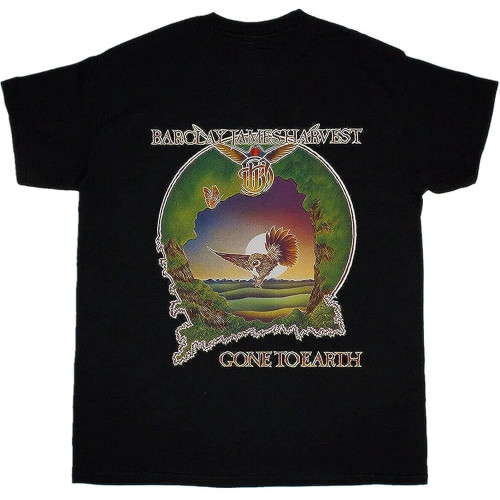 Barclay James Harvest Gone to Earth 1977 Progressive Rock Men's Men T Shirt Colour14