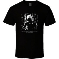 Blade Runner Tears in Rain Logo Shirt Black White Tshirt Men's Blade Runner Tears in Rain Logo Shirt Black White Tshirt Men's
