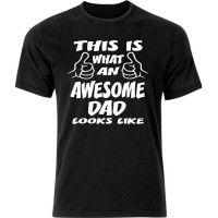 Awesome Dad T Shirt Black Awesome Dad T Shirt Black