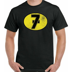 Barry SHEENE T-Shirt Mens Motorcycle Motorbike Bike Racer 7 Logo Superbike Top Barry SHEENE T-Shirt Mens Motorcycle Motorbike Bike Racer 7 Logo Superbike Top