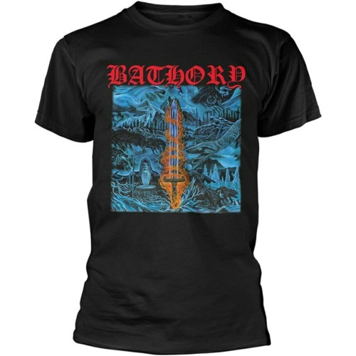 Bathory Blood On Ice Shirt S-3XL Black Metal Tshirt Official T-Shirt New Bathory Blood On Ice Shirt S-3XL Black Metal Tshirt Official T-Shirt New