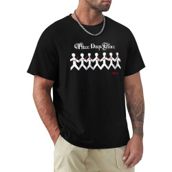 Three Days Grace Shirt Men's Short Sleeve Crewneck T-Shirts Casual Summer Vintage Tops Three Days Grace Shirt Men's Short Sleeve Crewneck T-Shirts Casual Summer Vintage Tops