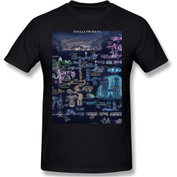 Becute T-Shirt for Men Hollow Knight Map Graphic 100% Cotton Hollow Knight T Shirt Funny Clothes Becute T-Shirt for Men Hollow Knight Map Graphic 100% Cotton Hollow Knight T Shirt Funny Clothes