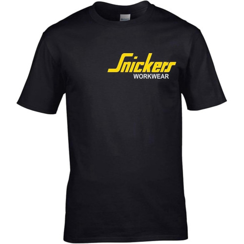 Snickers Builder Power Top Work Wear Men Tee MenL Men Black T-Shirt Snickers Builder Power Top Work Wear Men Tee MenL Men Black T-Shirt