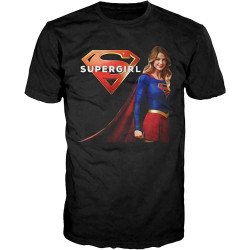 Men's Supergirl T-Shirt Black Men's Supergirl T-Shirt Black