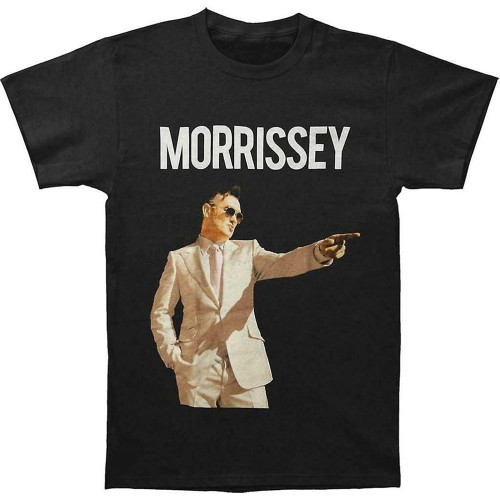 Morrissey Hollywood High Mens Black T Shirt Morrissey Black Black