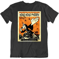 Hong Kong Phooey Number One Super Guy T-Shirt Men Women Unisex Gift New from US Black Hong Kong Phooey Number One Super Guy T-Shirt Men Women Unisex Gift New from US Black