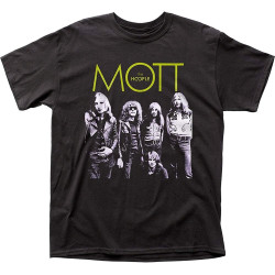 Mott The Hoople - Young Dudes Pose Men T-Shirt Black Mott The Hoople - Young Dudes Pose Men T-Shirt Black