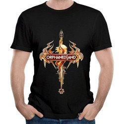 Mens Band Orphaned Land Song Simple Man District Tee Shirt Fashion Black