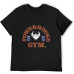 Powerhouse Gym T-Shirt Graphics Tee Black Tee Shirt Powerhouse Gym T-Shirt Graphics Tee Black Tee Shirt
