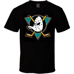 Anaheim Logo Hockey tee Shirt Tshirt Men's Anaheim Logo Hockey tee Shirt Tshirt Men's