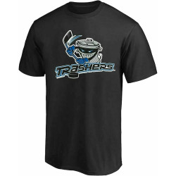 Men's Danbury Trashers Hockey Main Black T-Shirt Men Black