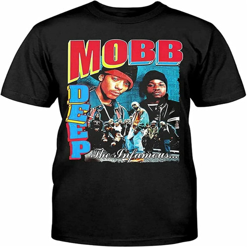 T Shirt The in Famous-Hip-Hop-Rap T-Shirt Cool Short-Sleeve Black
