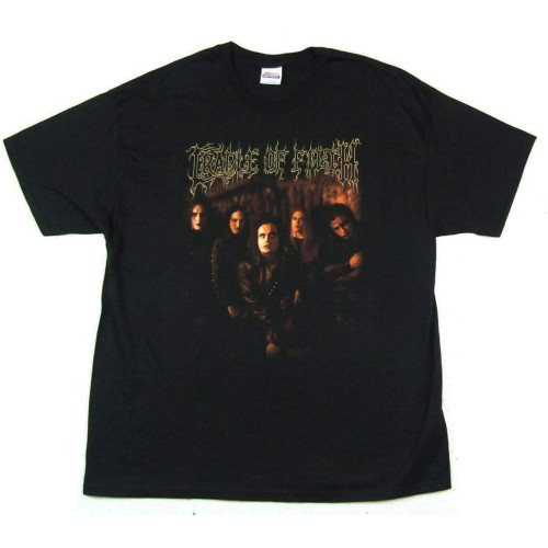Cradle of Filth-Warm Glow-Band-XXL Black T-Shirt Mens Cradle of Filth-Warm Glow-Band-XXL Black T-Shirt Mens