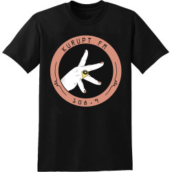Kurupt Pink Circle T-Shirt Decoy FM Chabuddy Steves Grindah Tee Men's Unisex Tee Black