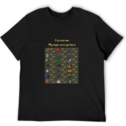 Run&ES&Ca&Pe T Shirt Run&ES&Ca&Pe My Eyes are Up Here Mens T-Shirt Black Run&ES&Ca&Pe T Shirt Run&ES&Ca&Pe My Eyes are Up Here Mens T-Shirt Black