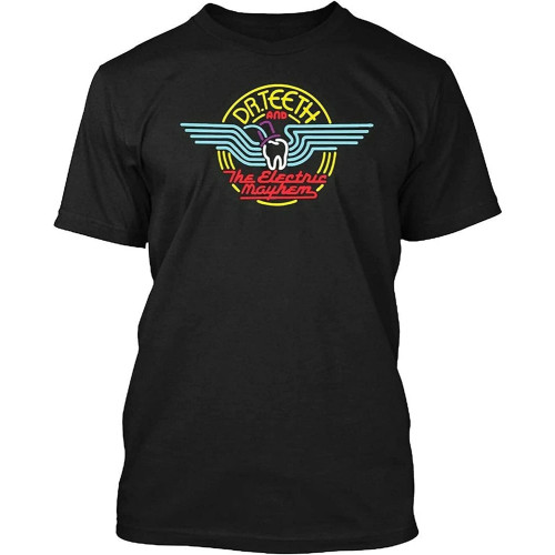 Dr-Teeth and The Electric Mayhem - Color 4 TeeT-Shirt Black Dr-Teeth and The Electric Mayhem - Color 4 TeeT-Shirt Black
