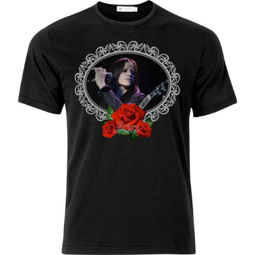 Dolores O'Riordan T Shirt Black Men T Shirt Short Sleeve top Black Dolores O'Riordan T Shirt Black Men T Shirt Short Sleeve top Black