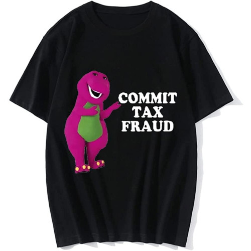Commit Tax Fraud Graphic Print Short Sleeve T-Shirt Men Loose Casual T-Shirts Harajuku Streetwear Tee Shirt Oversize Tops Black Commit Tax Fraud Graphic Print Short Sleeve T-Shirt Men Loose Casual T-Shirts Harajuku Streetwear Tee Shirt Oversize Tops Black
