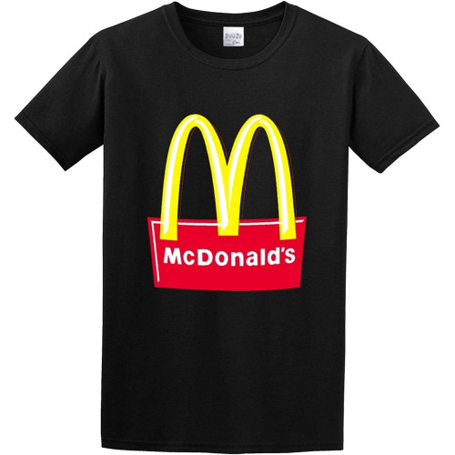 Designed McDonalds Cotton O Neck Men Shirt Designed McDonalds Cotton O Neck Men Shirt