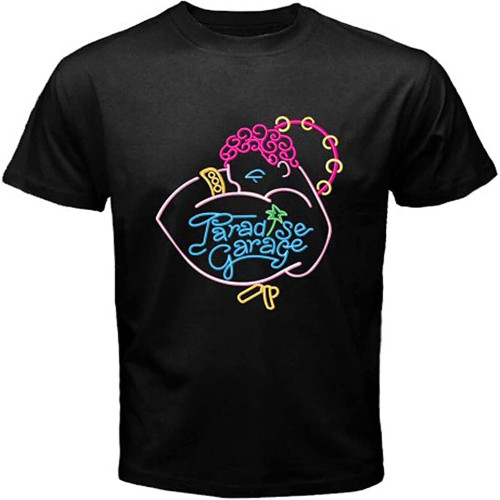 Paradise Garage Dance Music Party Symbol Men's T-Shirt Mens Tees Paradise Garage Dance Music Party Symbol Men's T-Shirt Mens Tees