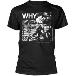 Discharge Why T-Shirt Graphic Tee Printed Shirt Short Sleeve for Mens Discharge Why T-Shirt Graphic Tee Printed Shirt Short Sleeve for Mens