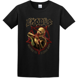 Exodus Zombie Black Trash Metal Graphic Top Printed Tee Shirt Mens T Shirt Exodus Zombie Black Trash Metal Graphic Top Printed Tee Shirt Mens T Shirt