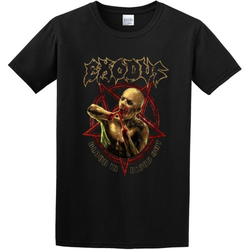 Exodus Zombie Black Trash Metal Graphic Top Printed Tee Shirt Mens T Shirt Exodus Zombie Black Trash Metal Graphic Top Printed Tee Shirt Mens T Shirt