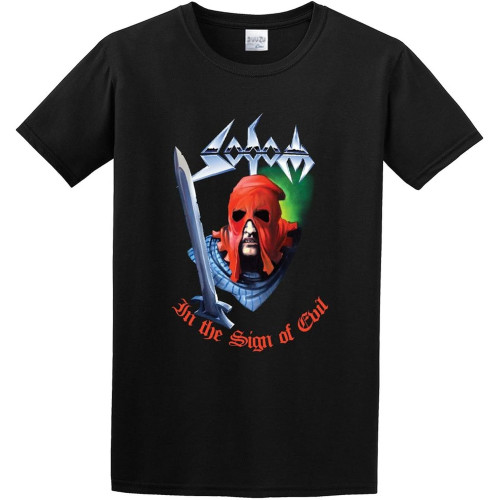 Sodom Band in The Sign of Evil Thrash Metal Graphic Tee Printed Top Shirt for Mens T-Shirt Sodom Band in The Sign of Evil Thrash Metal Graphic Tee Printed Top Shirt for Mens T-Shirt