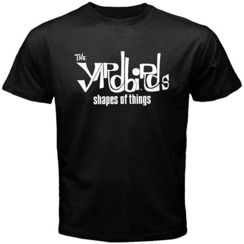 The Yardbirds Shapes of Things T-Shirt Graphic Tee Printed Top for Mens The Yardbirds Shapes of Things T-Shirt Graphic Tee Printed Top for Mens