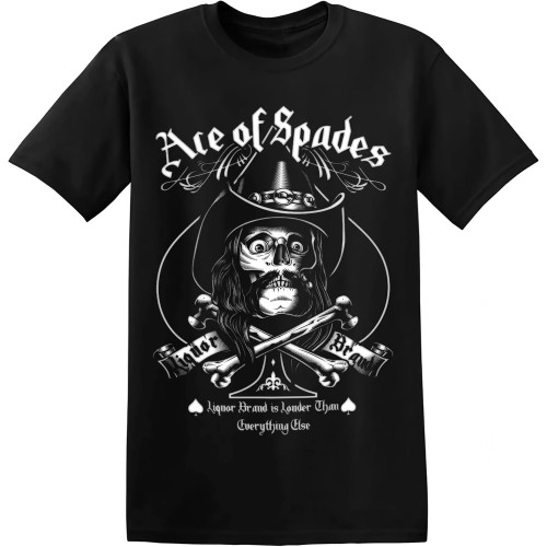 Ace of Spades Mens T Shirt Old Vintage Heavy Rock Tees Ace of Spades Mens T Shirt Old Vintage Heavy Rock Tees