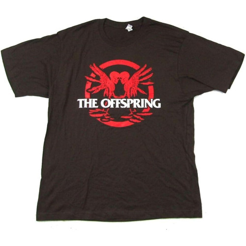 Offspring Winged Skeletons T-Shirt Graphic Tee Printed Shirt Short Sleeve for Mens Offspring Winged Skeletons T-Shirt Graphic Tee Printed Shirt Short Sleeve for Mens