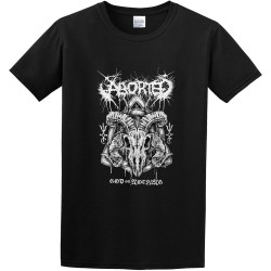 Aborted 'God of Nothing' T-Shirt Graphic Tee for Men Shirt