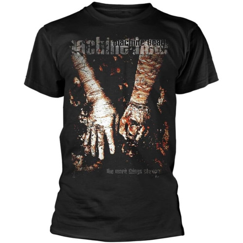 Machine Head The More Things Change T-Shirt Short Sleeve Top Graphic Tee Printed T-Shirt for Men Machine Head The More Things Change T-Shirt Short Sleeve Top Graphic Tee Printed T-Shirt for Men