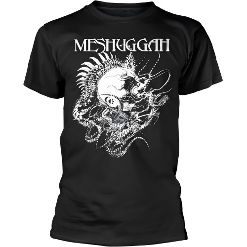 Meshuggah Spine Head T-Shirt Printed Tee Graphic Short-Sleeve for Men