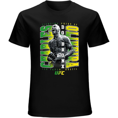 Charles Oliveira Boxer Men's Black T-Shirt Unisex Tee Charles Oliveira Boxer Men's Black T-Shirt Unisex Tee
